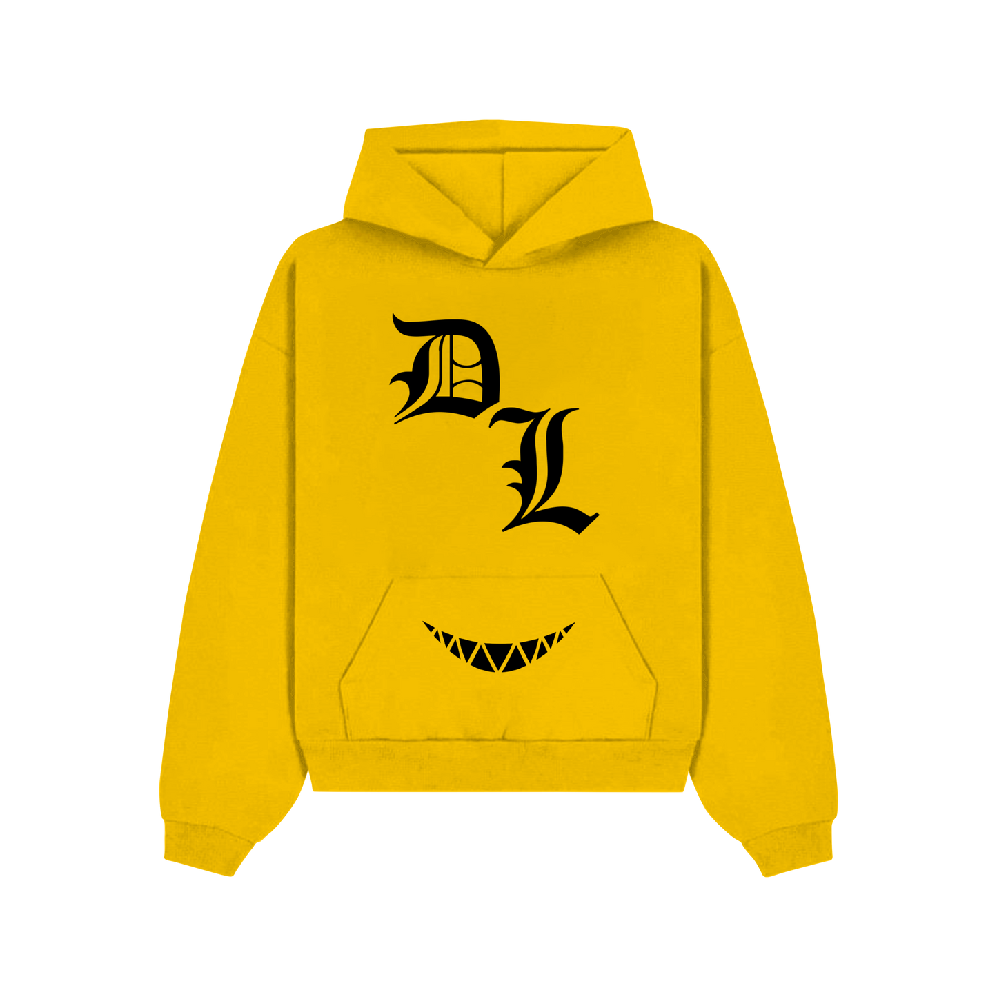 Darkloom Japanese Sinister Hoodie - Yellow
